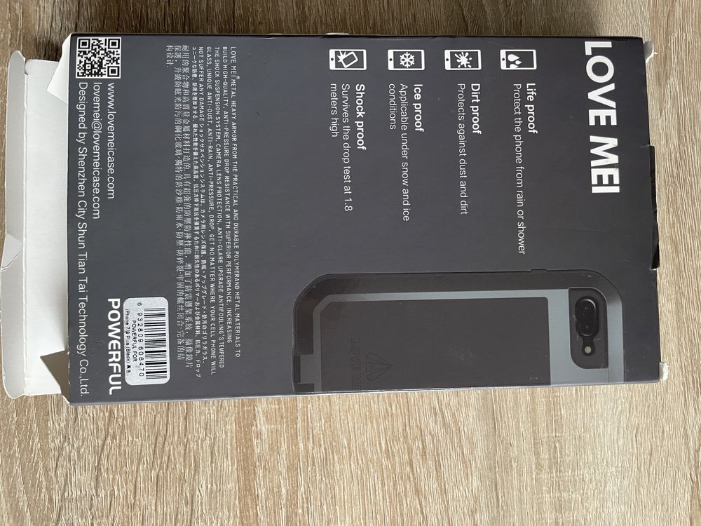 Etui Love Mei iPhone7/8plus