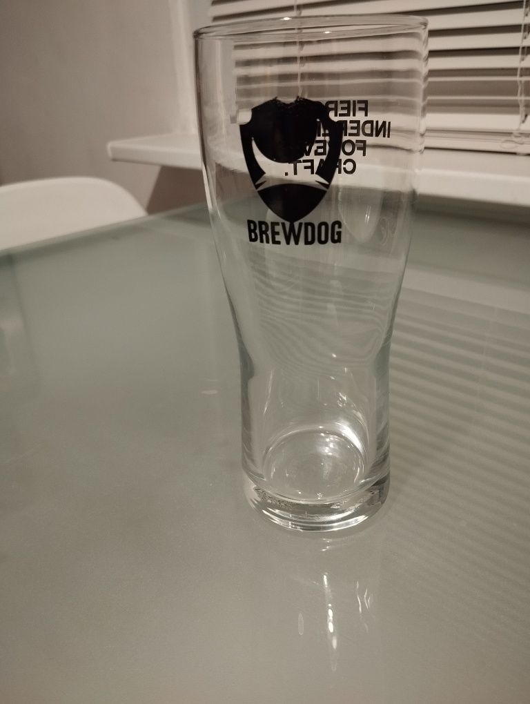 szklanka, szkło do piwa kraftowego - brewdog