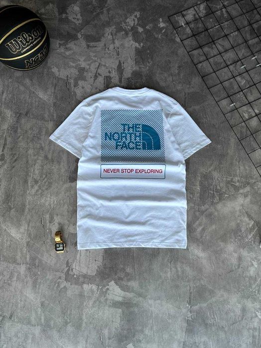 Футболка TNF The North Face Premium з qr-code і біркою 57/9-04