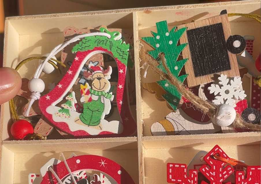 Елочные украшения / Комплект ялинкових прикрас Chouchouter FX1005