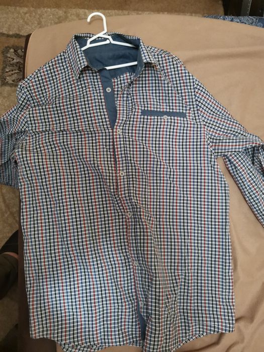 Koszula w kratkę, stan bardzo dobry XXL