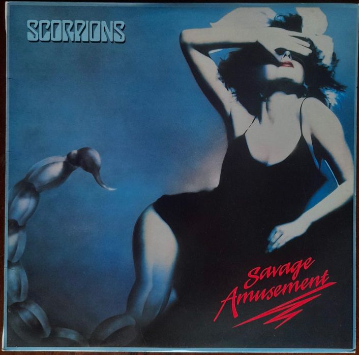 Vinil / Lp - Scorpions - Álbum "savage amusement" de 1988