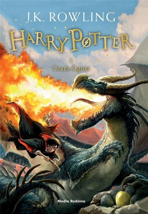 Harry Potter 4 Czara Ognia BR w.2023 Media Rodzina Joanne K. Rowling,