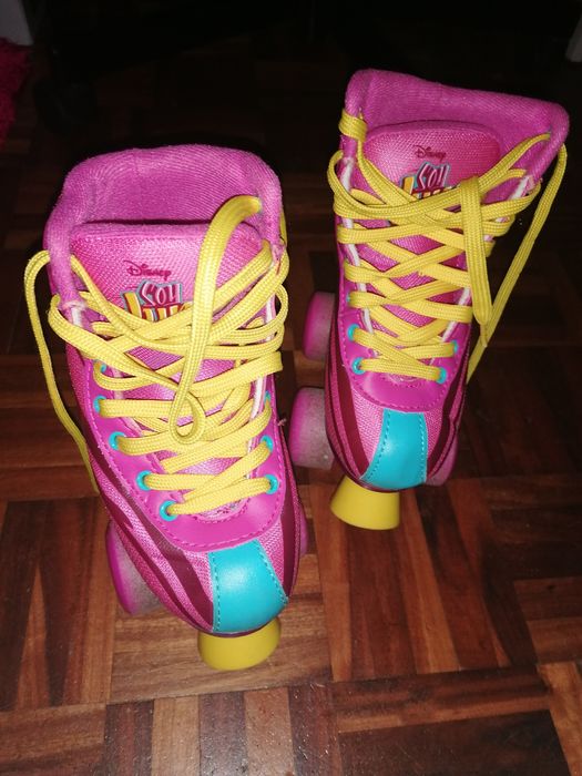 Patins quatro rodas Soy Luna..