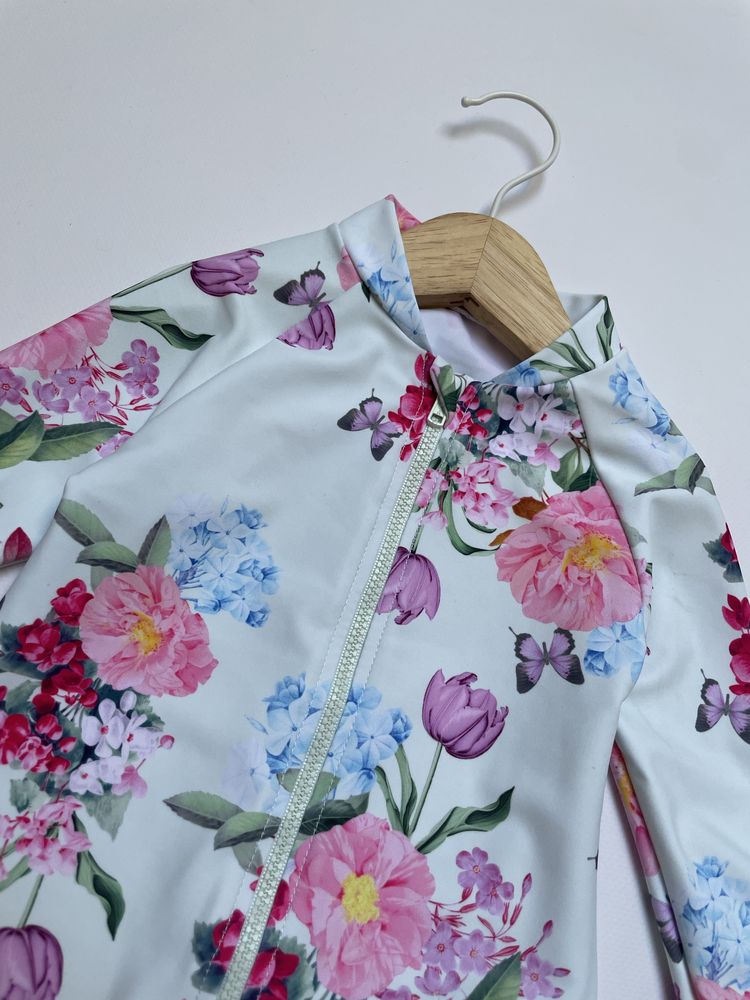 86 92 George Billie Faiers piękny strój kąpielowy w kwiaty ochronny UK