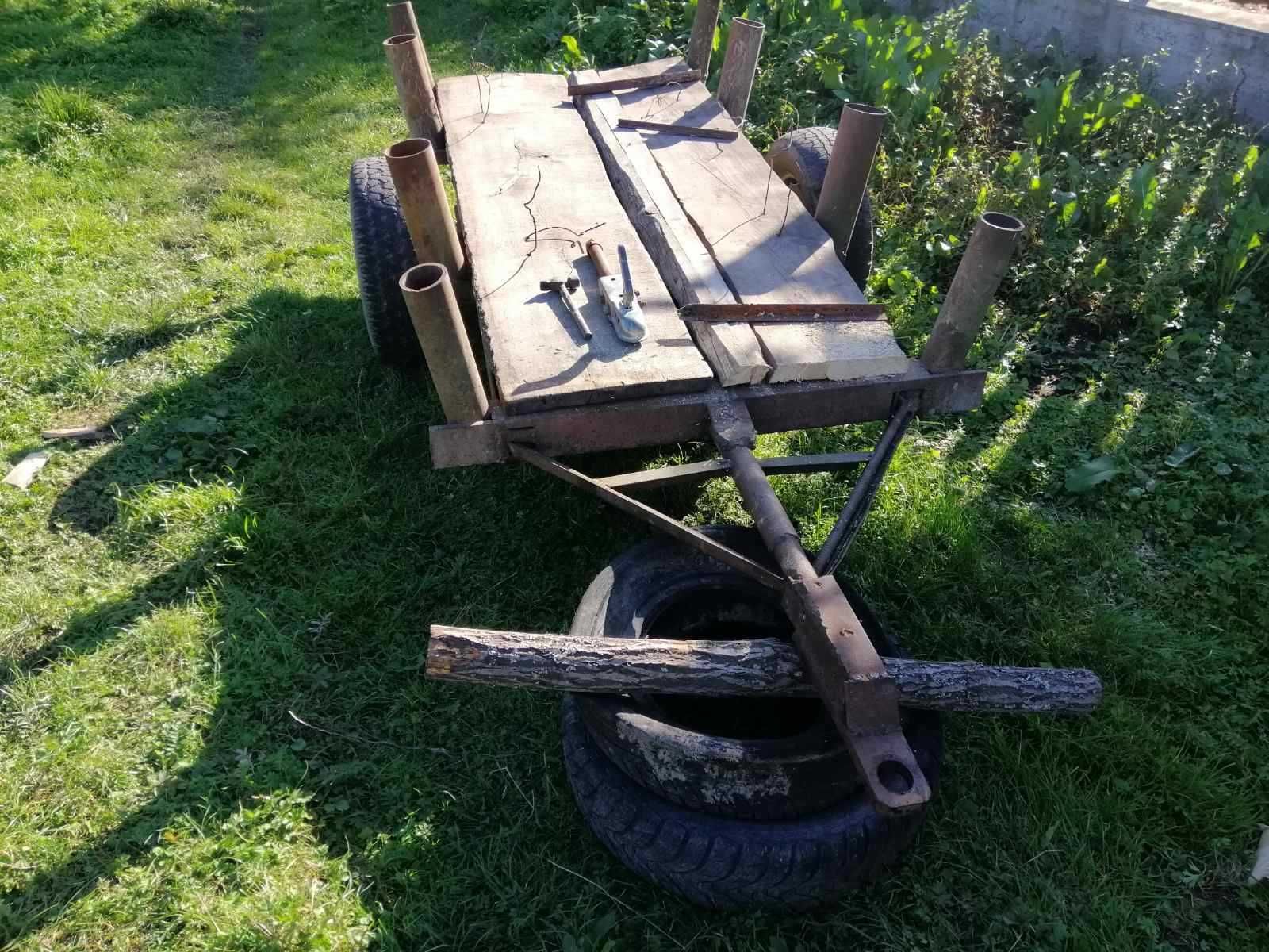 Причіп до мінітрактора