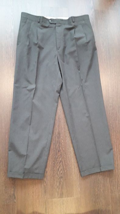 Calça de pinças de fato 50