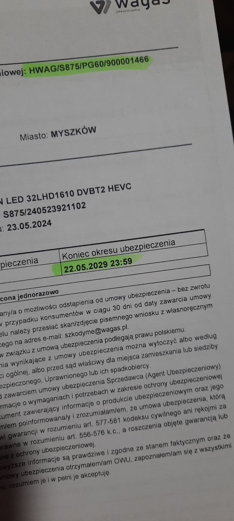 Telewizor lin 32 cale plus smart na gwarancji