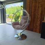 Fotel ogrodowy bubble elden artic silver plus