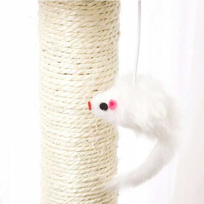 NOWY mały DRAPAK z piłka dla kota kotka kociaków łapka sizal słupek