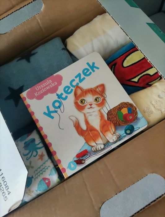 Paka ubranek dla chłopca niemowlaka mistery box 3-6 miesięcy