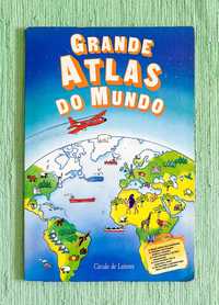 Atlas do Mundo infantil, Círculo dos Leitores. Usado. Em bom estado.