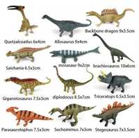 Ręcznie malowane 12 sztuk dinozaurów edukacyjne dla dzieci