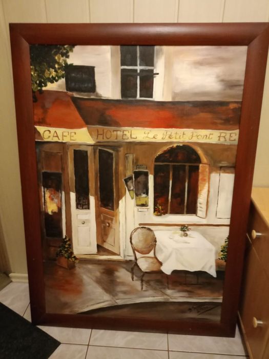 Obraz ręcznie malowany na płótnie.Wymiary 100x70