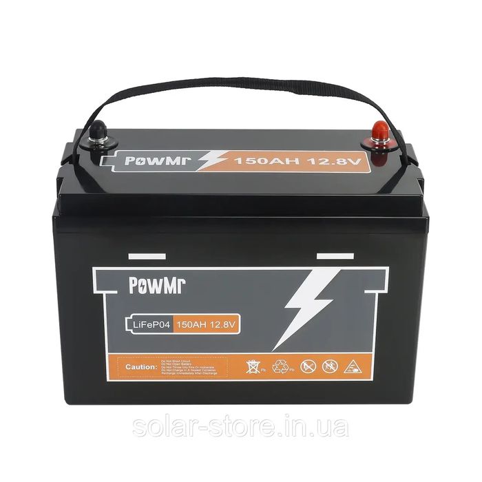 Комплект резервного живлення lifepo4 150 Ah інвертор зарядне wifi
