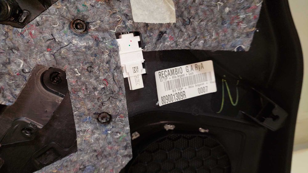 Renault Megane 4, 2016- карта передніх дверей, in02996