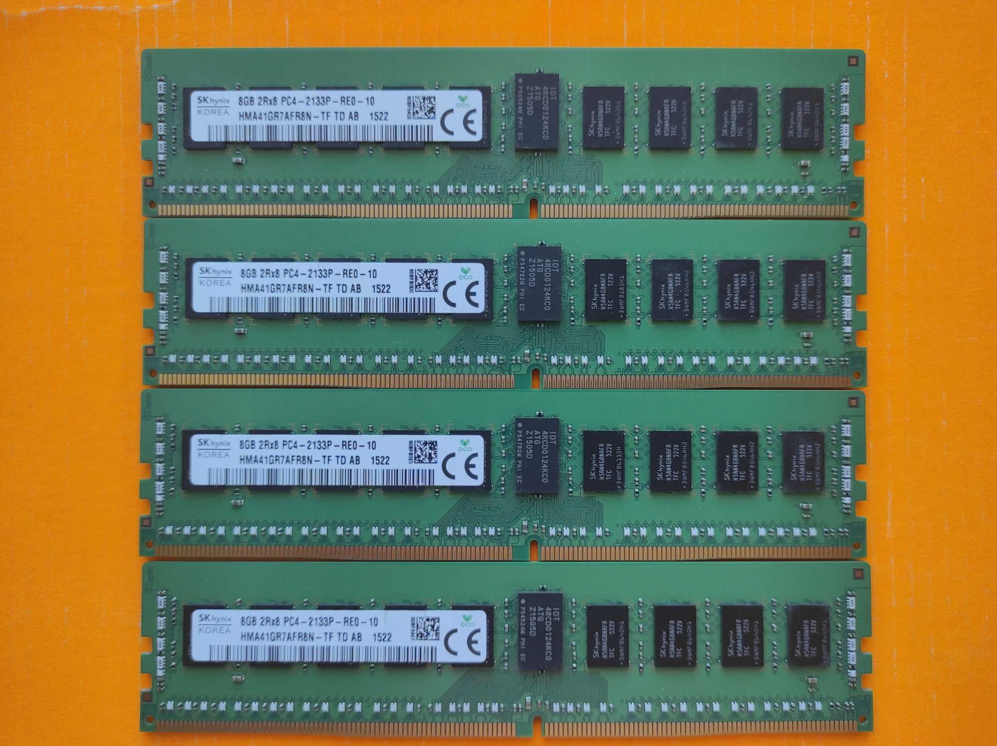 SK hynix 8GB ECC DDR4 2133 PC4-17000R Reg серверная