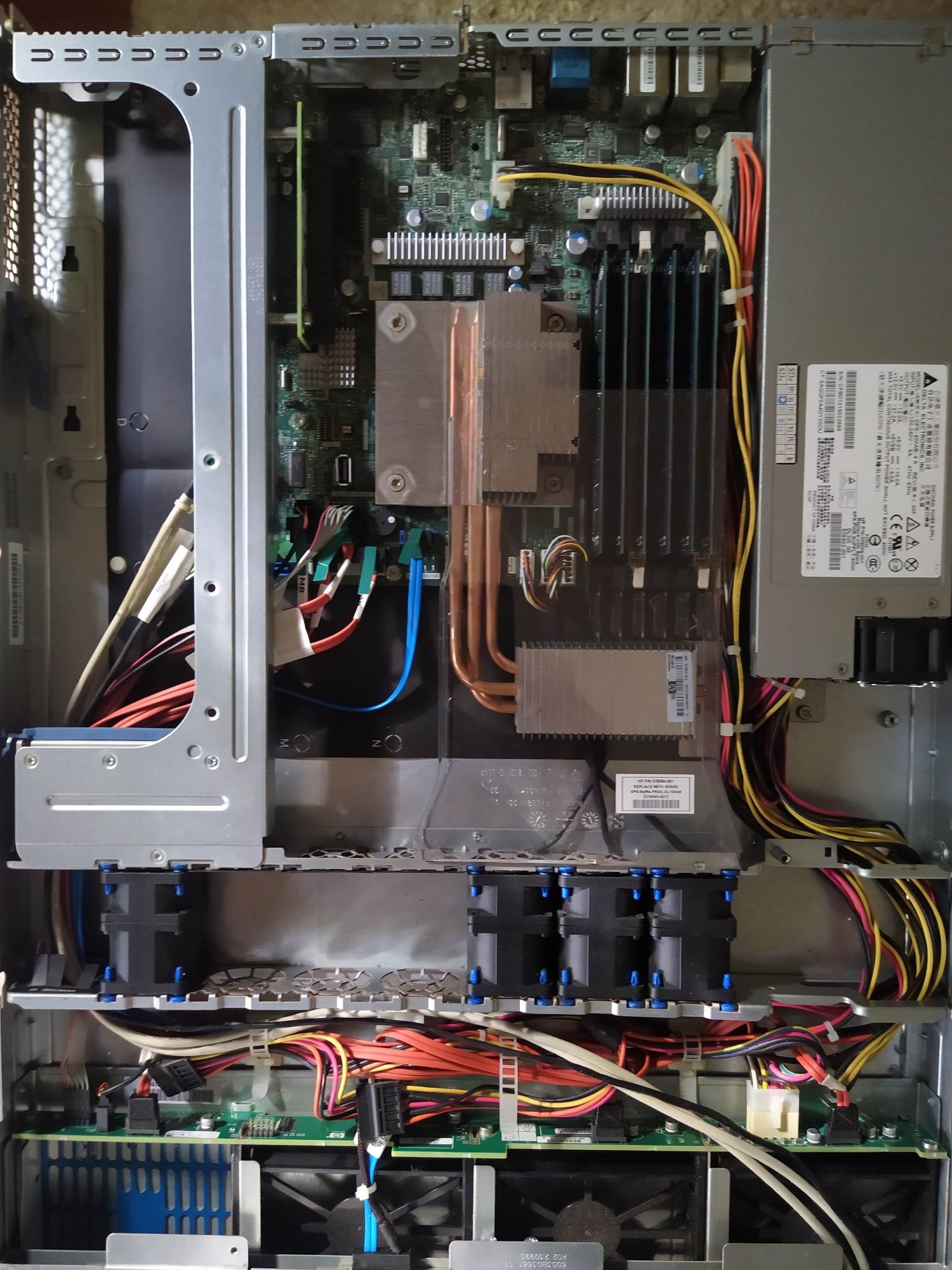 Сервер HP DL120 48Gb DDR3 1600MHz Xeon X3430 4xSATA/SSD 3.5" 400W 1U
