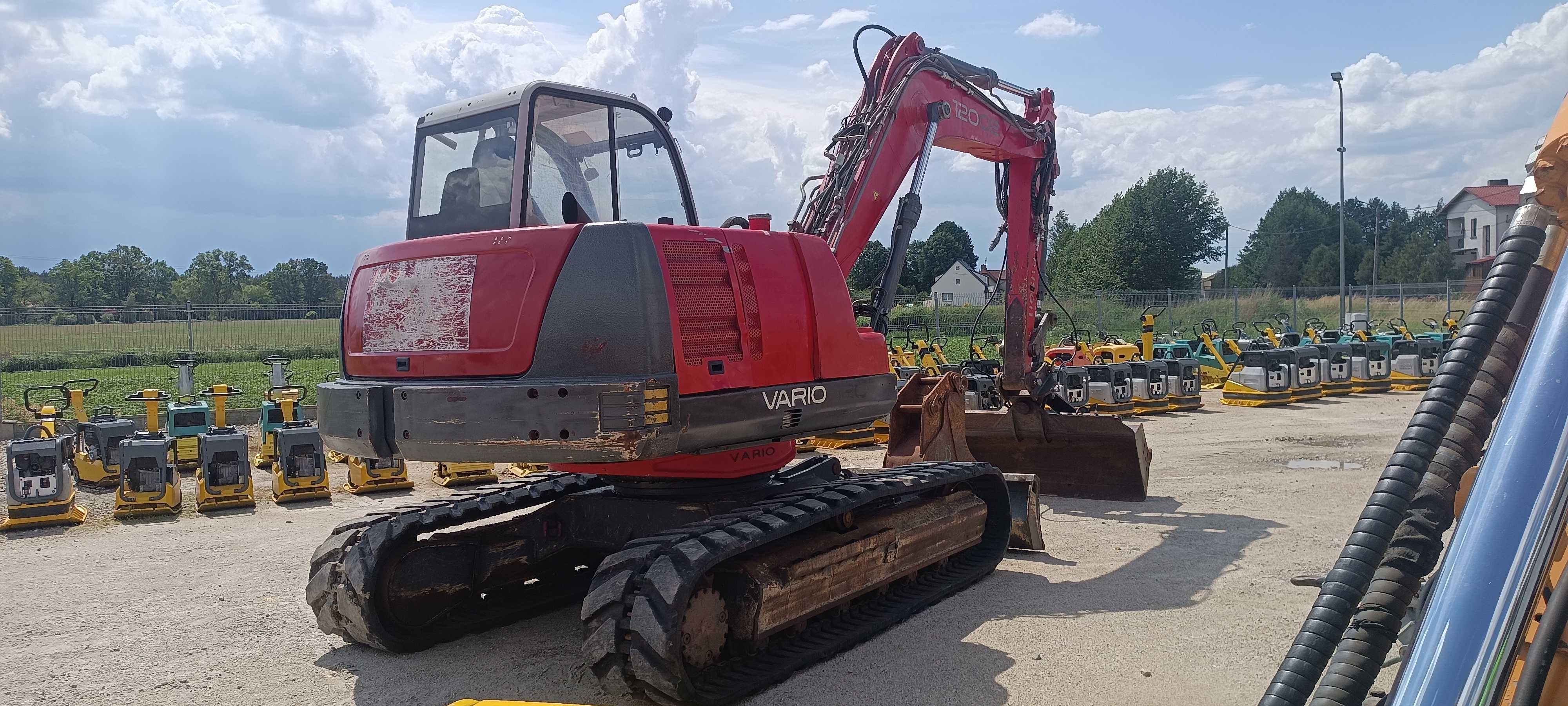 Minikoparka NEUSON 12002 RD / 12T / Wacker / CAT 308 312  TEREX TC 125