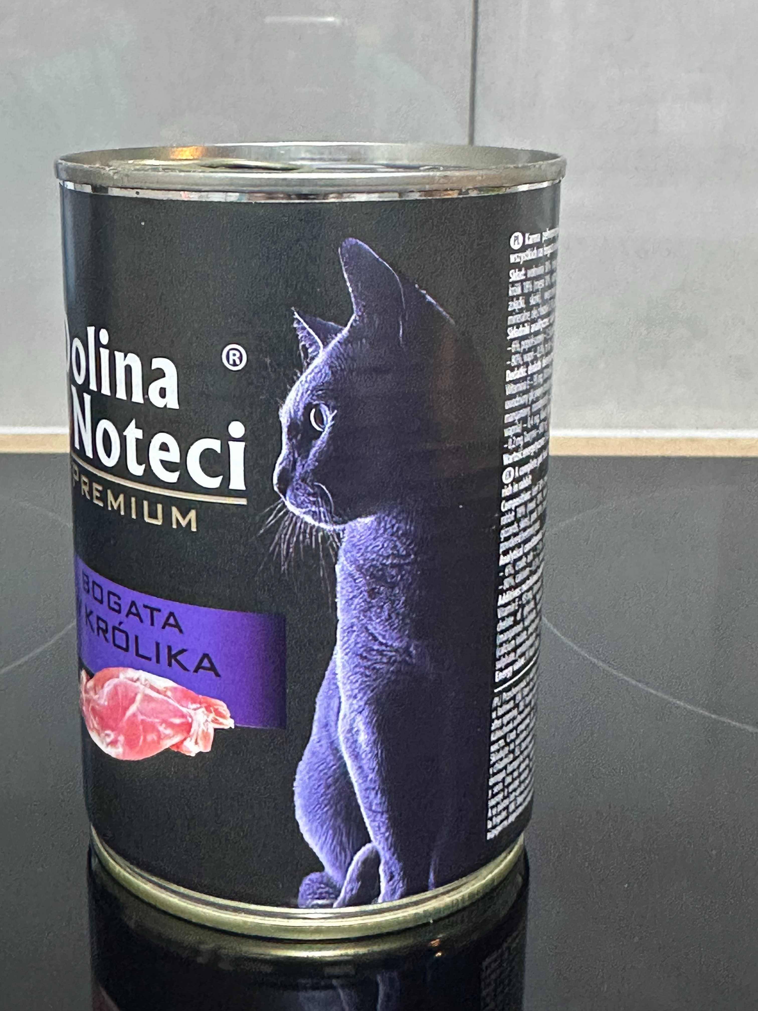 DOLINA NOTECI Premium mokra karma dla kotka 6x400g KRÓLIK