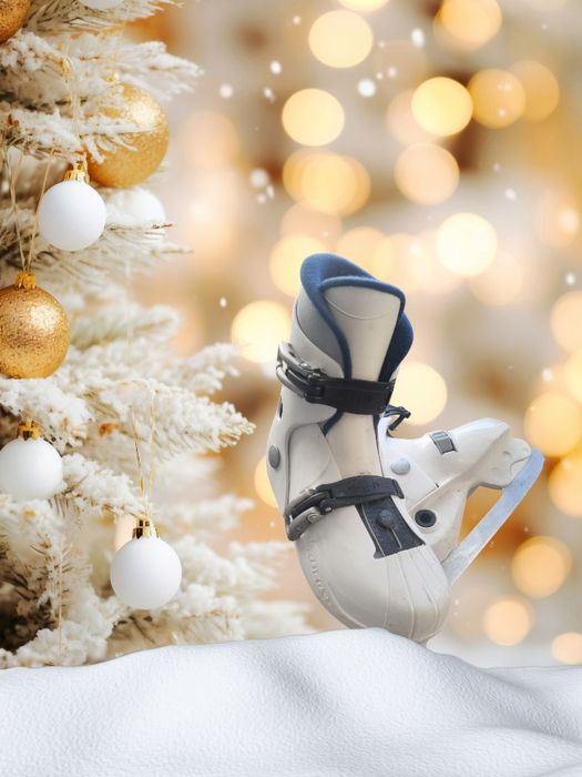 Ковзани дитячі пластикові з регульованим розміром від 30 до 35 р