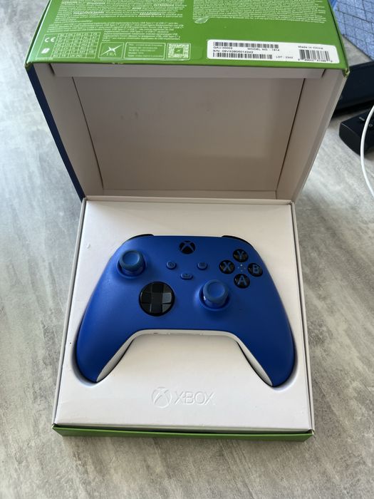 Оригінальний геймпад Xbox Shock Blue