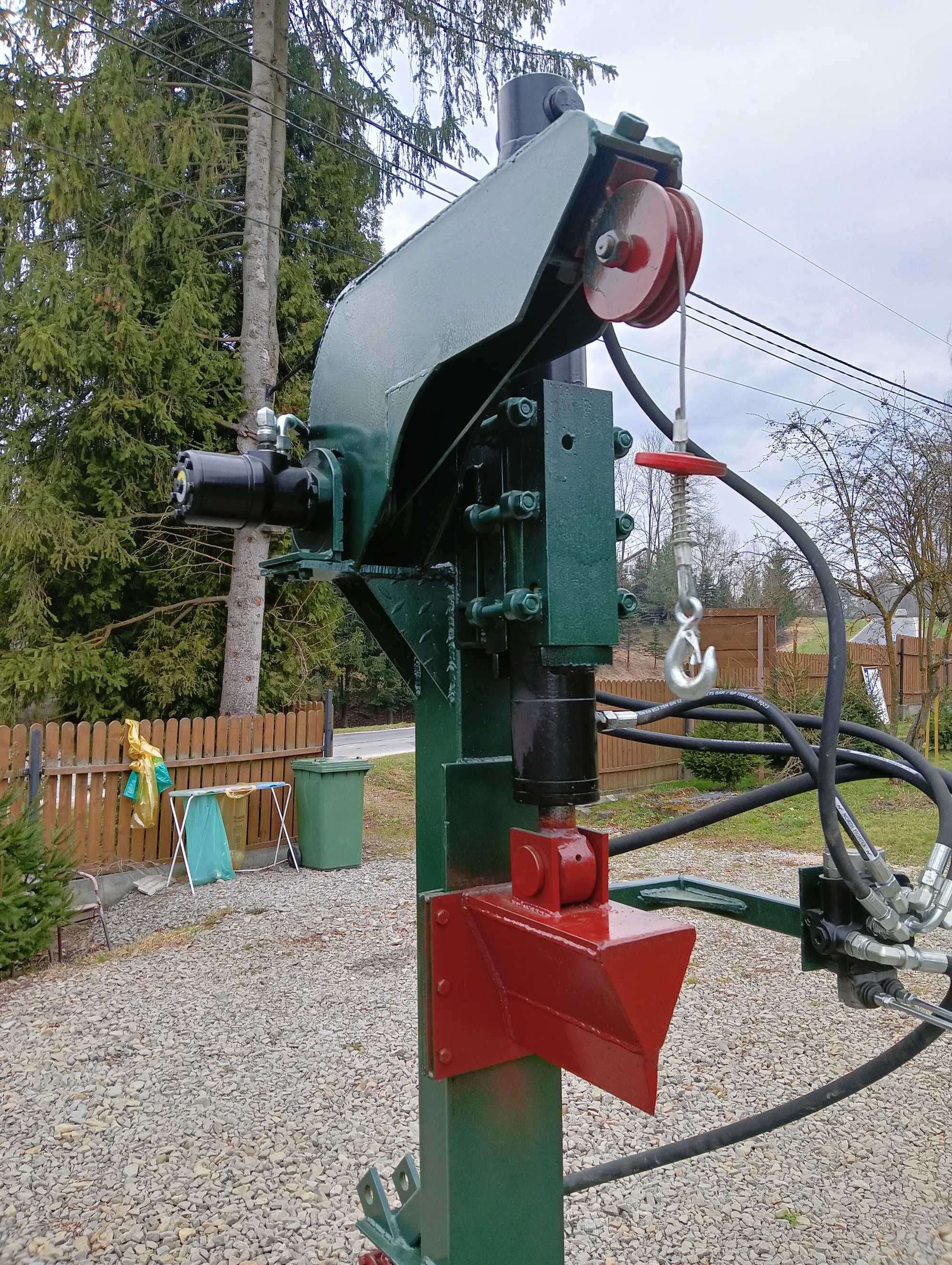 Łuparka hydrauliczna