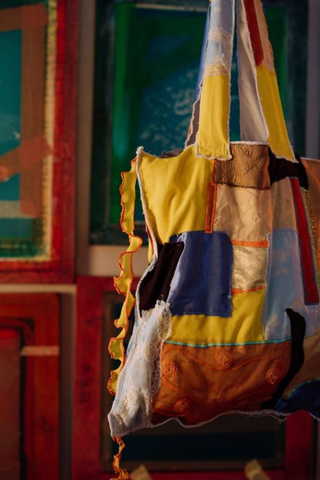 Totebag artesanal - Lara Craft