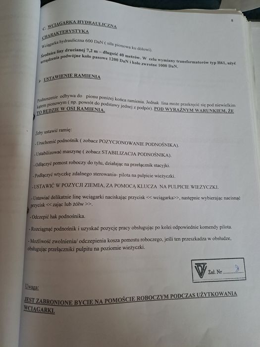 Książka rewizyjna urządzenia technicznego