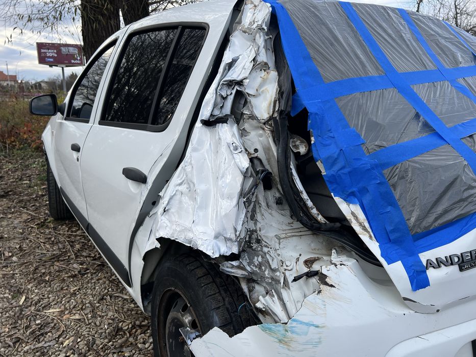 Dacia після невеликого ДТП