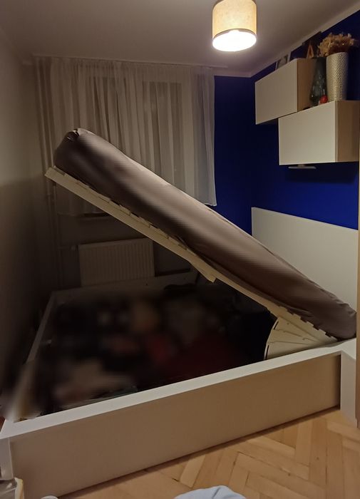 Łóżko MALM otwierane 140x200 IKEA