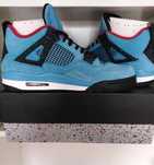 Buty AirJordan4 Retro niebieski nowy z metką UnisexTrampki 40