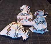 Woreczek (torebka) na prezenty 16x21 cm (handmade)