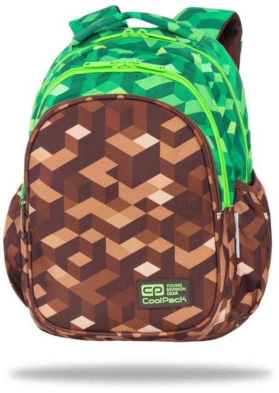 Zestaw plecak + piórnik + worek (Minecraft) Jerry City Jungle CoolPack