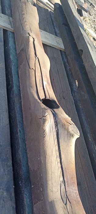 Брус, балка , состареный для декора