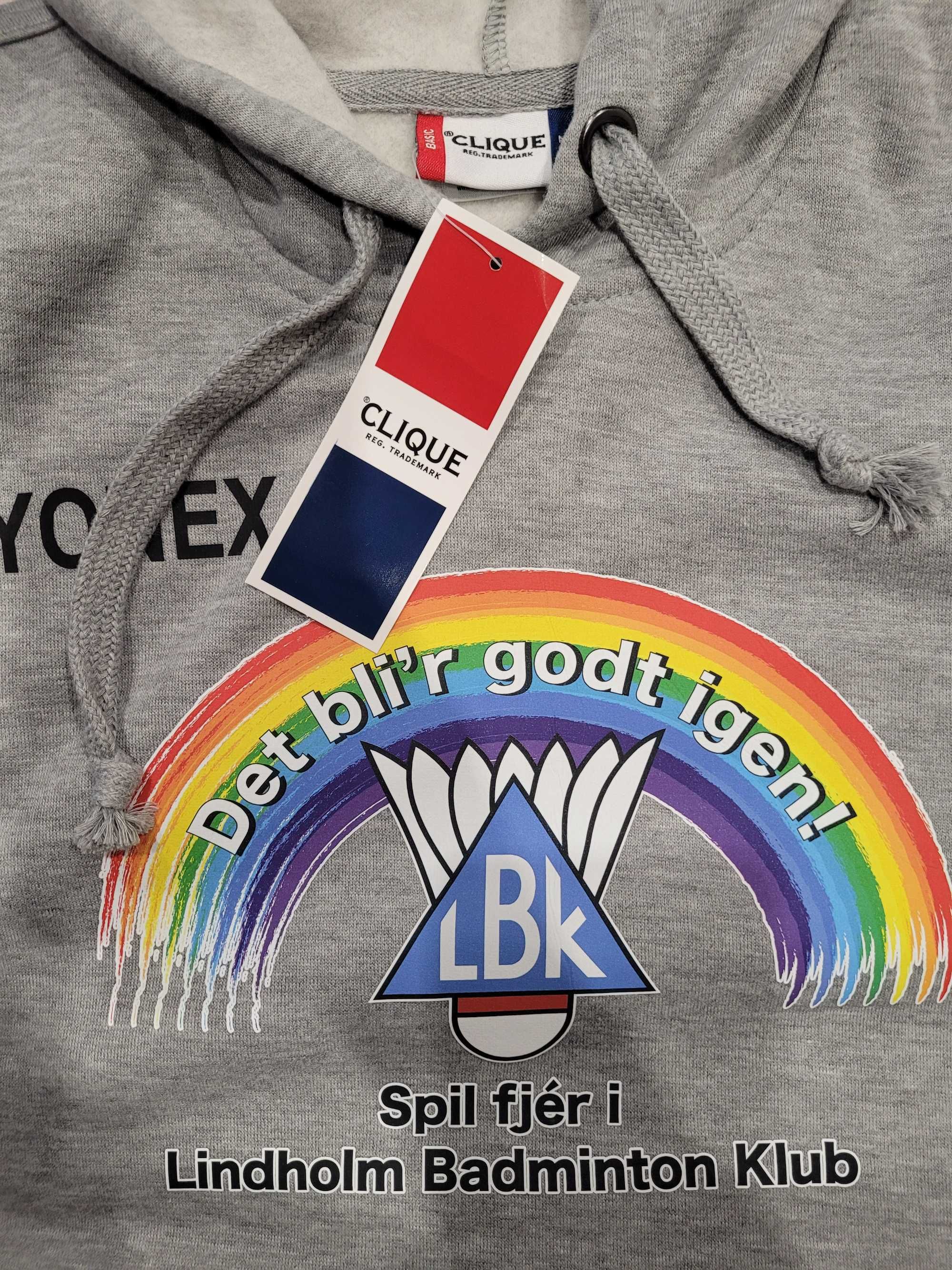 Ciepła bluza z kapturem nowa Clique rozm. M