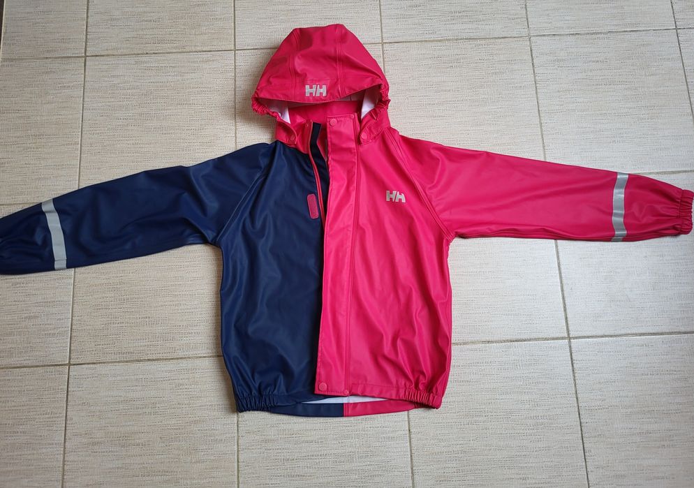 gumowa kurtka przeciwdeszczowa z kapturem Helly Hansen 134