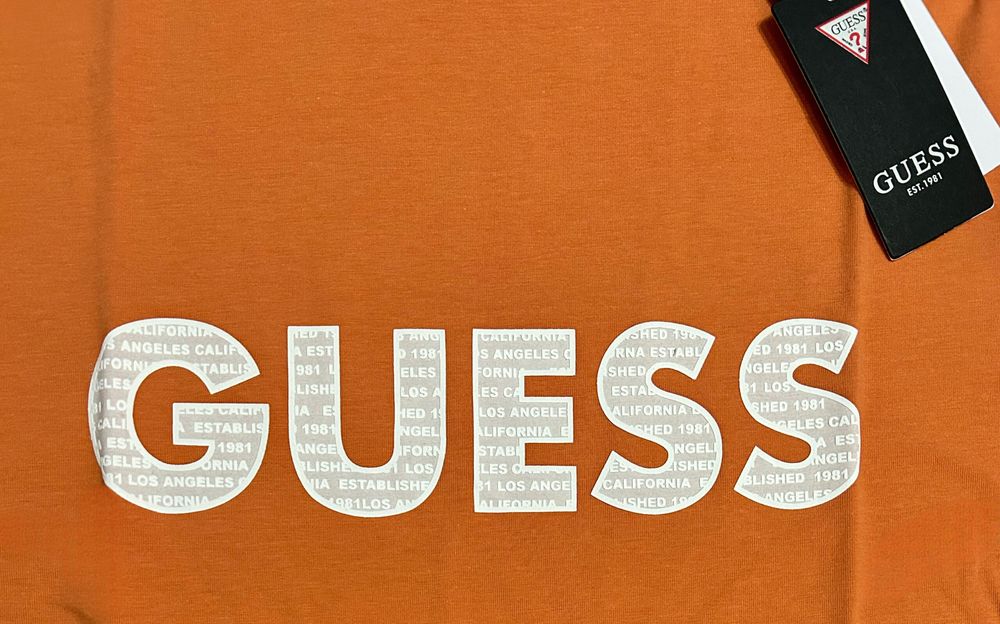 Damski T-shirt slim fit Guess [Rozmiar: S]