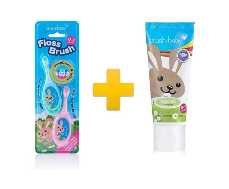 Комплект Brush-Baby Floss Brush