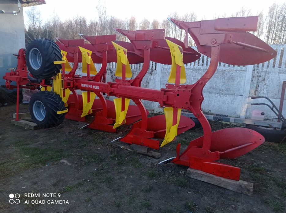 Pług 5 skibowy Potinger servo 45 Plus Liniowanie