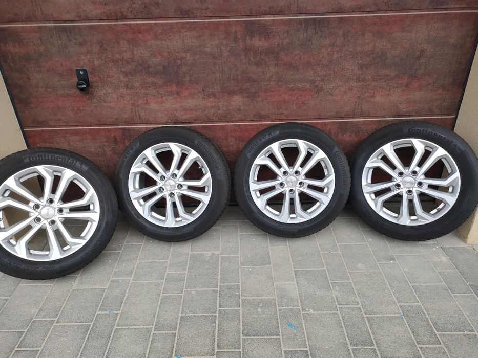 Koła Audi Seat Skoda VW 7Jx16 5x112 ET40 Opony 215/55r17 Sensor!!!