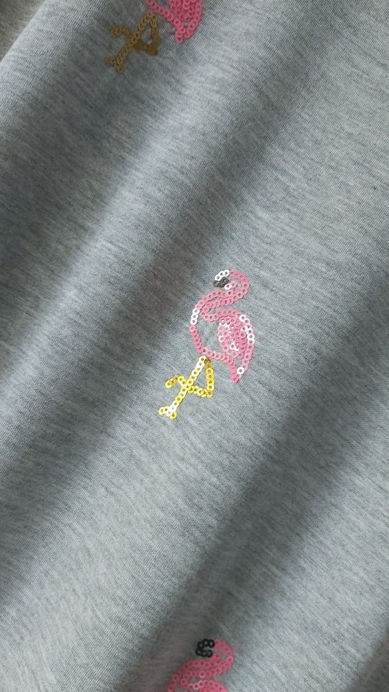 Bluzka damska z flamingami śliczna XL/ XXL H&M
