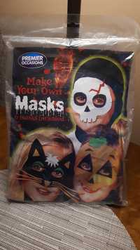 Zestaw kreatywny maski Halloween
