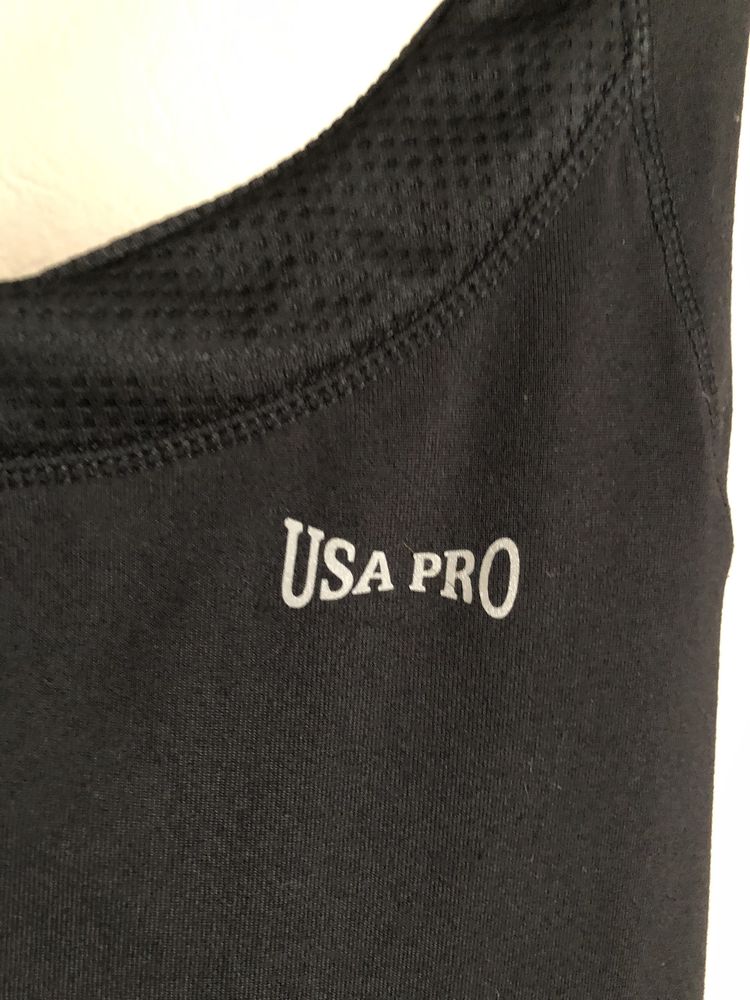 Майка спортивная черная USA PRO