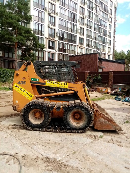 Оренда міні навантажувача (бобкета) гусеничного