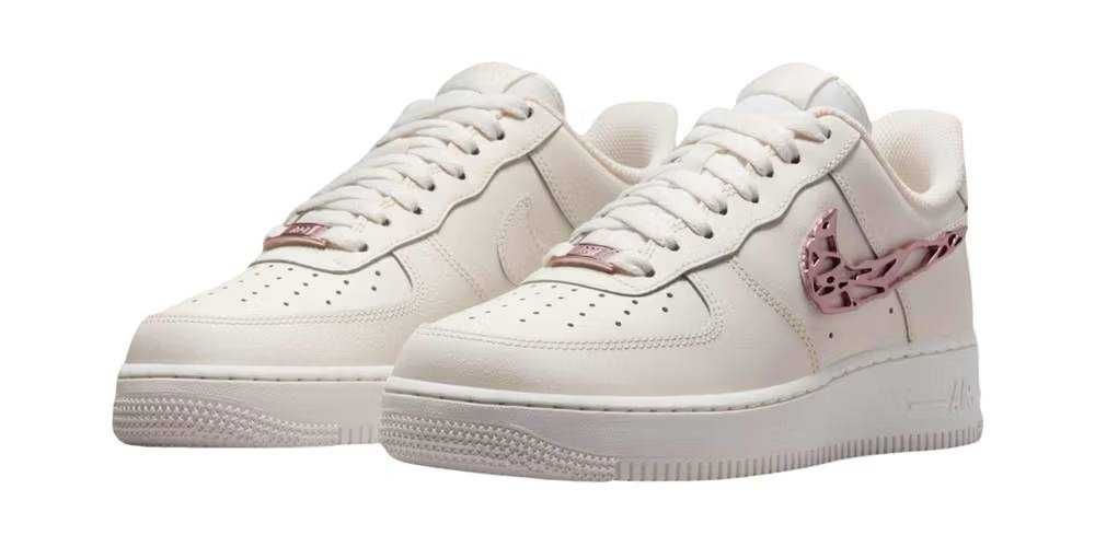 Жіночі Кросівки Nike Air Force 1 Low Molten Metal Pink Swoosh 36-40