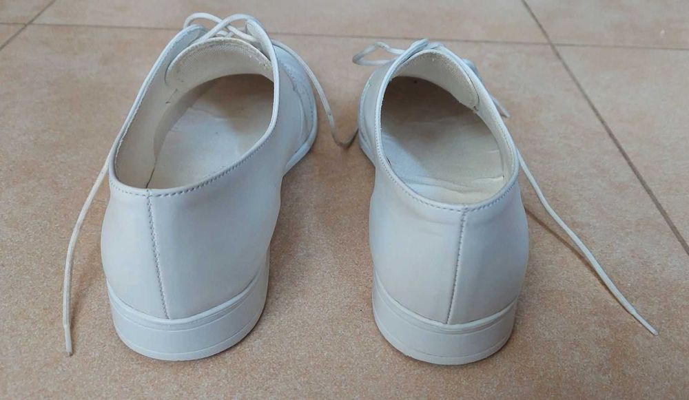 buty do komunii białe chłopięce r.36
