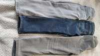 Zestaw spodni jeansowych rozmiar 122