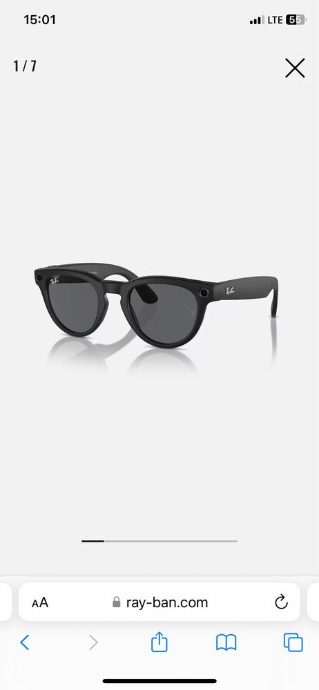 Окуляри Rayban meta