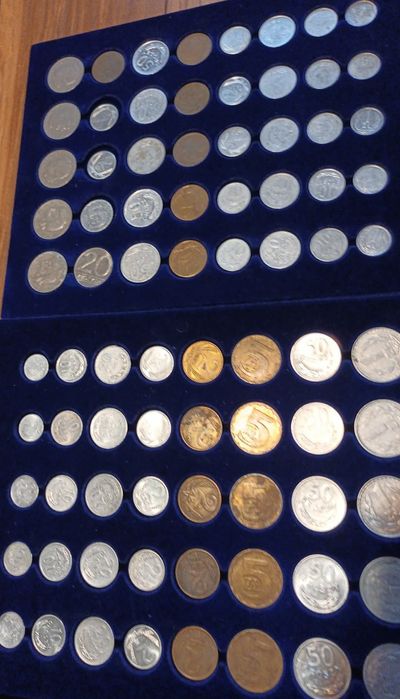 Monety i banknoty zestawy